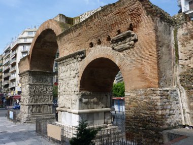 Arch of Galerius, Thessaloniki, Macedonia, Greece clipart