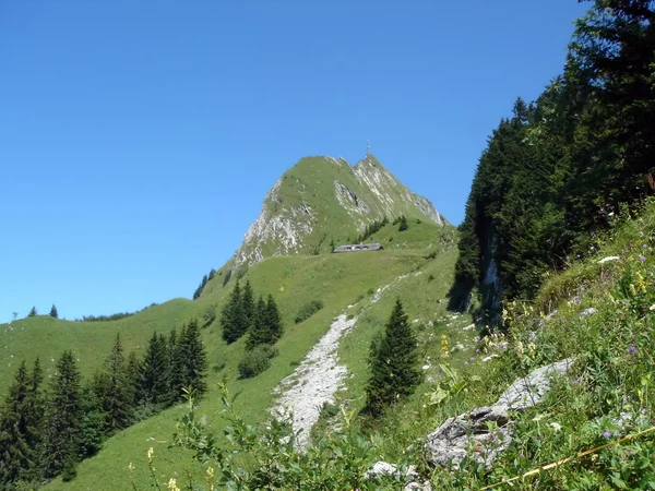 เทือกเขาแอลป์ สวิตเซอร์แลนด์ — ภาพถ่ายสต็อก