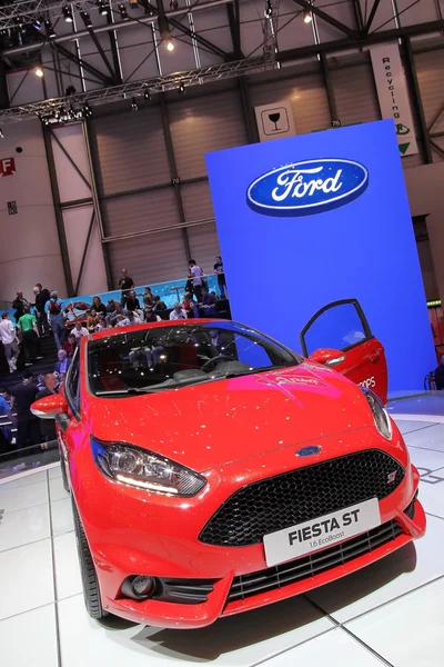 Red Fiesta ST — Stock Photo, Image