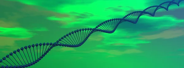 Αλυσίδα DNA — Φωτογραφία Αρχείου