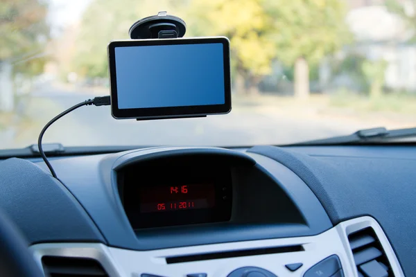 Navegador de GPS de carro — Fotografia de Stock