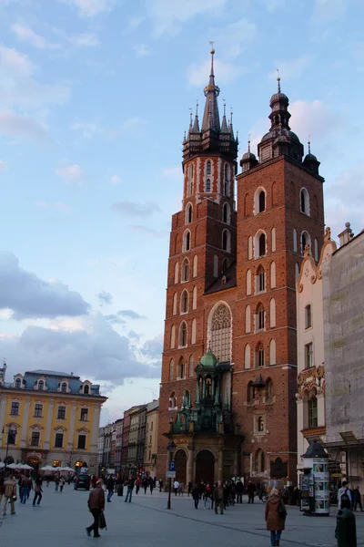 Cracovia ciudad en Polonia, Europa — Foto de Stock