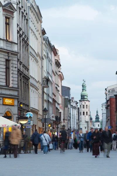 Город в Польше, Европа — стоковое фото