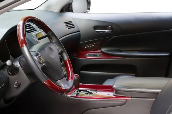 Interior of a luxury car — Stock Photo, Image
