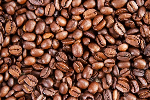 コーヒー豆の背景 — ストック写真