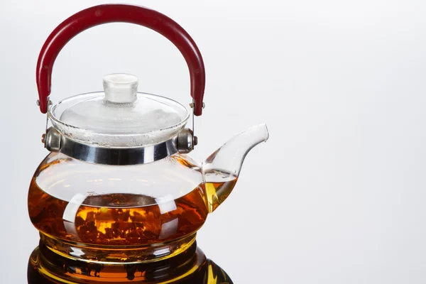 Teapot with cups — Stock Photo, Image