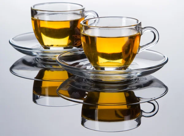 Filiżanki herbaty — Zdjęcie stockowe