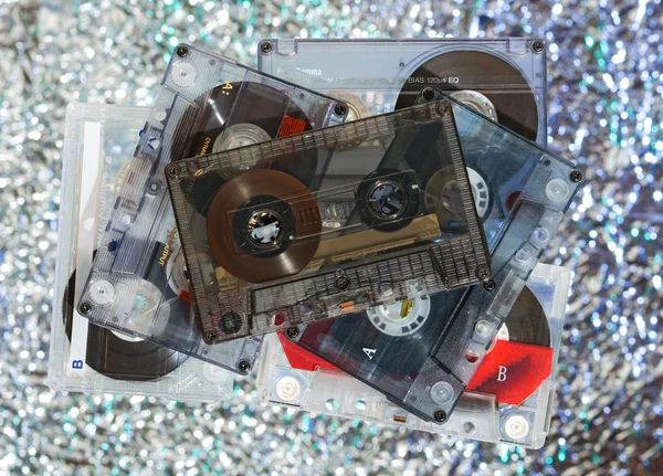 Audio cassettes — Stock Photo, Image