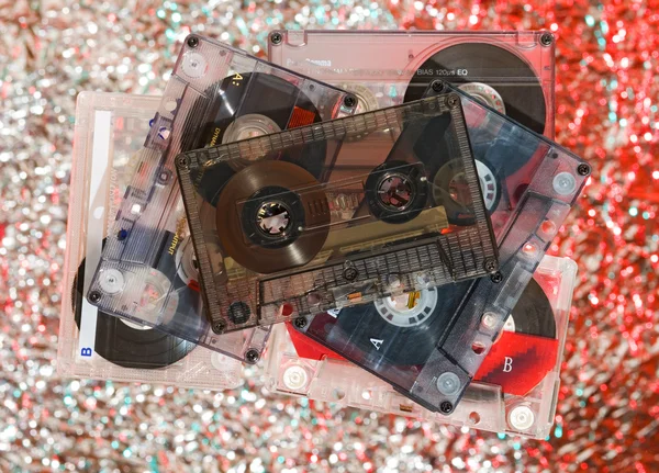Audio cassettes — Stock Photo, Image