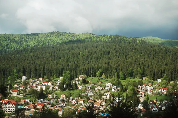 stock image Mountain city