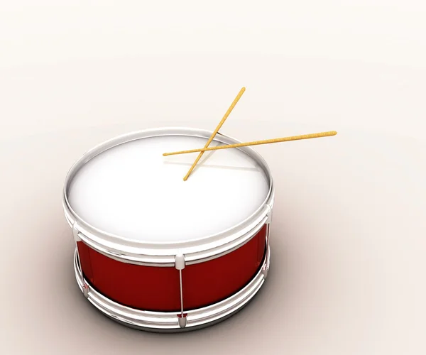 Två trummor — Stockfoto