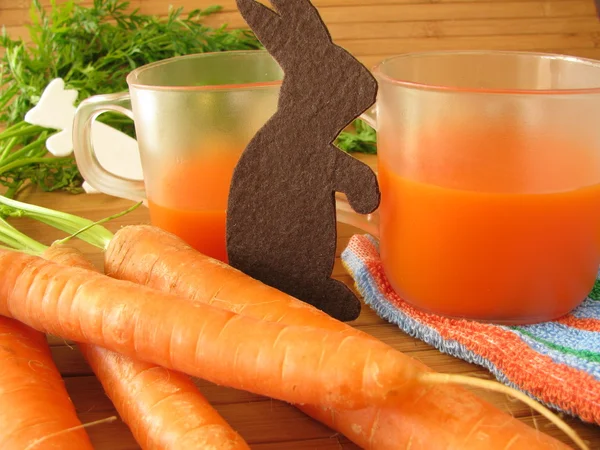 Carrot juice for children — Stock Photo, Image