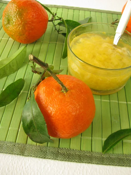 Mandarinkové jam — Stock fotografie
