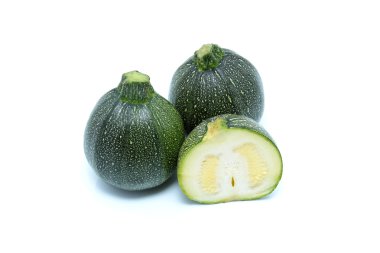 Round zucchini clipart