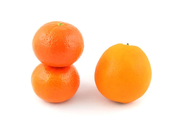 Mandarijn en sinaasappel — Stockfoto