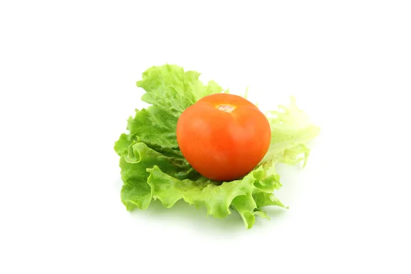 샐러드에 토마토 — 스톡 사진