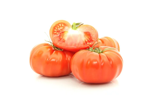 牛排西红柿 — 图库照片
