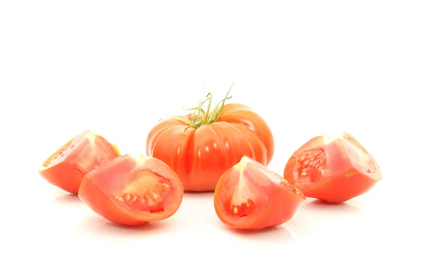 Tomates de bife seção transversal — Fotografia de Stock