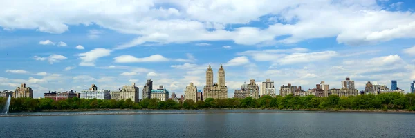 Central park och manhattan panorama — Stockfoto