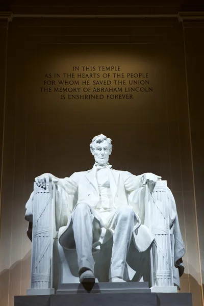 Statue of Abraham Lincoln — Stock Photo, Image
