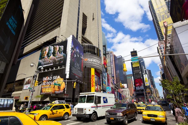 Traffico Times Square — Foto Stock