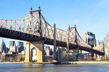 New York City Queensboro Bridge clipart