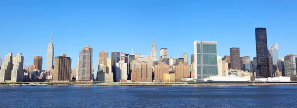 曼哈顿全景 — 图库照片