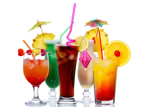 Exotic Cocktails — Stock Photo, Image