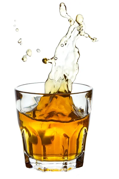 Whisky salpicado —  Fotos de Stock