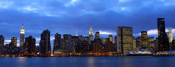 Panorama de midtown Manhattan — Fotografia de Stock