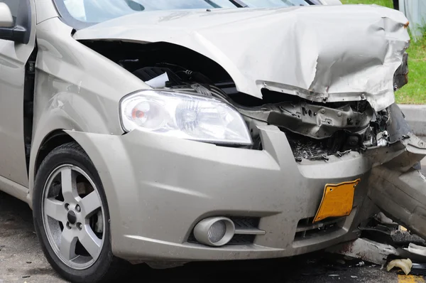 Damaged car. — Stock Photo, Image