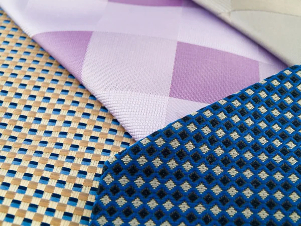 stock image Close Up Neck Ties Showing Pattern