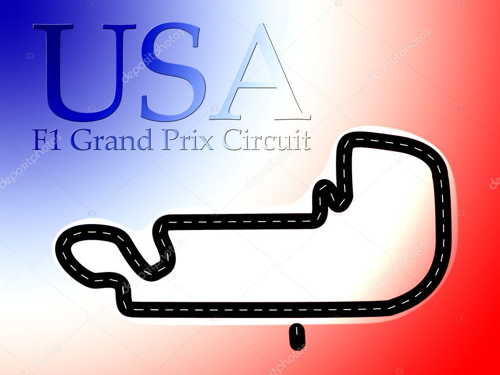 Indianapolis USA America F1 Formula 1 Race Circuit