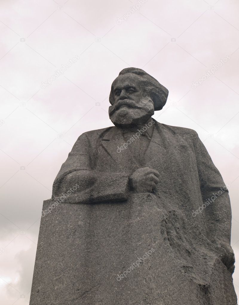 Statue of Karl Marx in Revolution Square