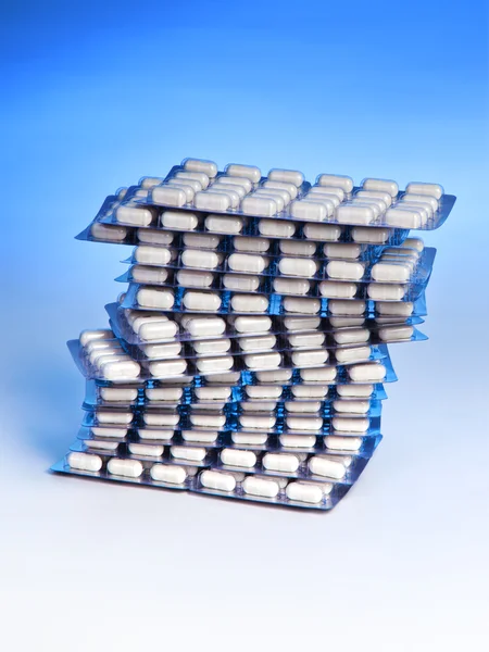 Montón de pastillas — Foto de Stock