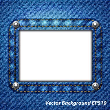 Jeans frame clipart