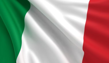 Flag of Italy clipart