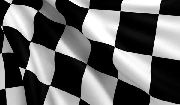 Flag chequered — Zdjęcie stockowe