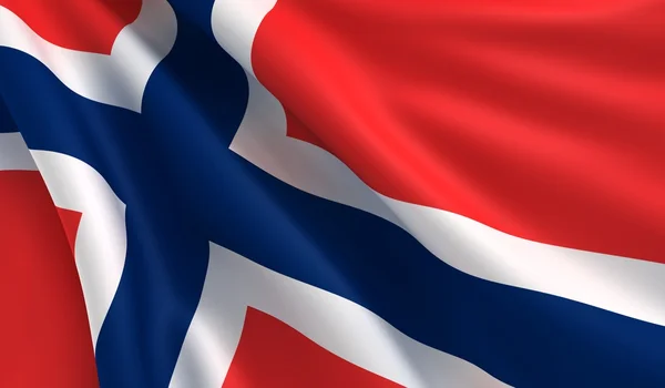 stock image Flag of Norway