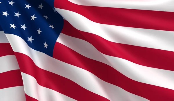 Förenta staternas flagga — Stockfoto