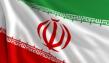 Flag of Iran clipart