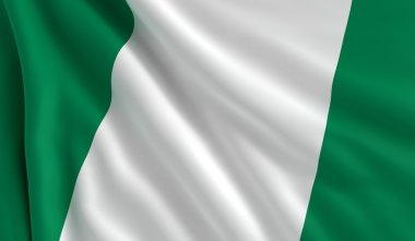 Flag of Nigeria clipart