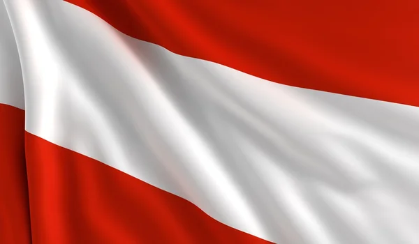 Bandiera dell'Austria — Foto Stock