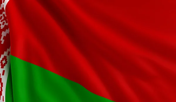 Bandiera della Bielorussia — Foto Stock