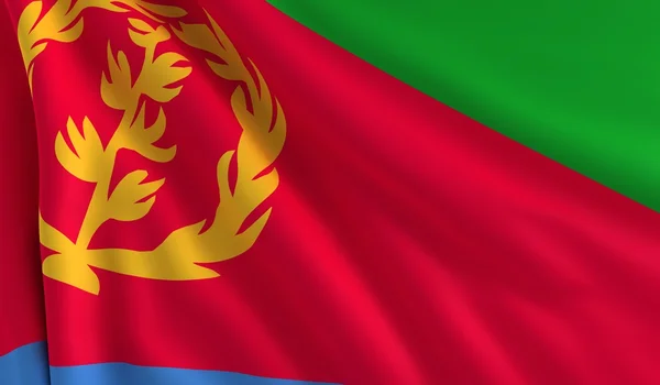 Σημαία της Ερυθραίας — Φωτογραφία Αρχείου