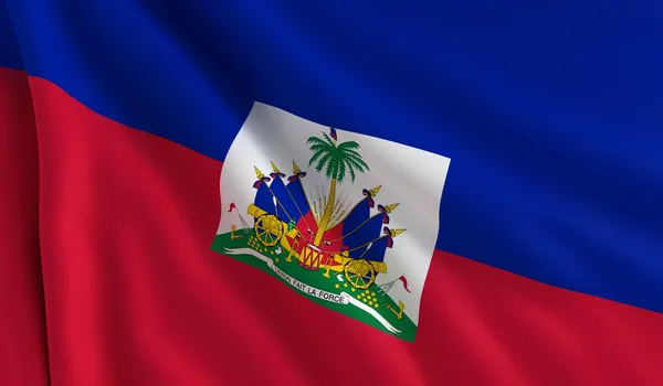 Bandera de Haiti —  Fotos de Stock