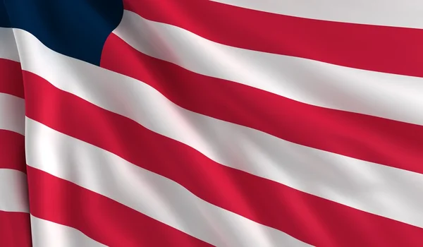 Flag of Liberia — Stock Photo, Image