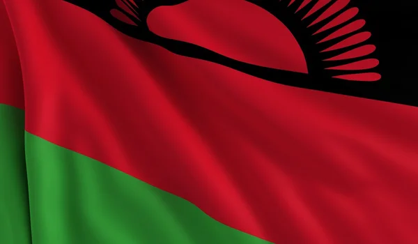 Vlajka malawi — Stock fotografie