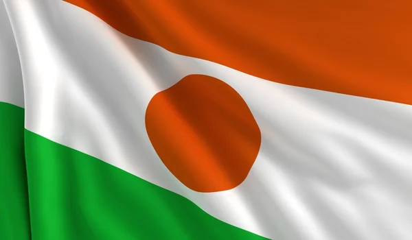 stock image Flag of Niger