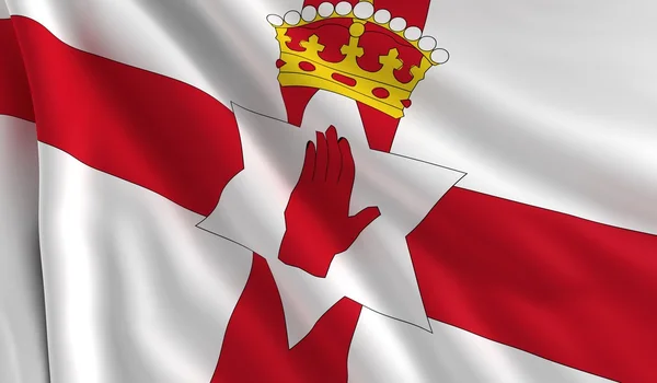 Флаг Северной Ирландии — стоковое фото